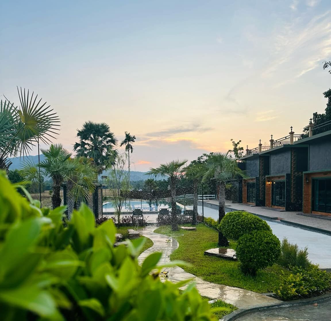 Näkymä majoituspaikasta