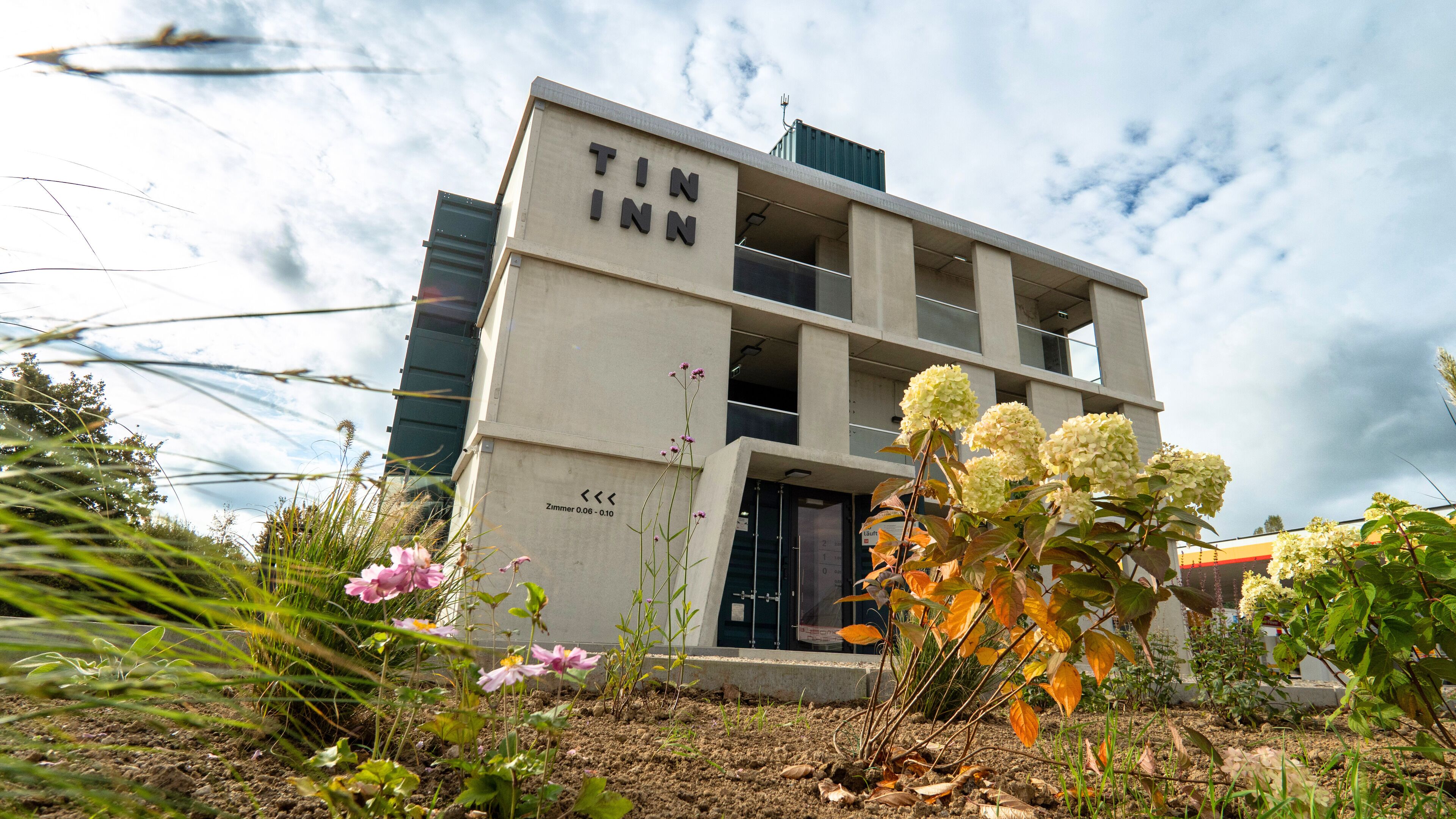 Voorkant van accommodatie