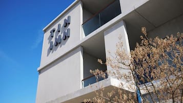 Fassade der Unterkunft