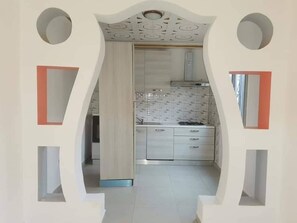 Villa, 3 habitaciones, para fumadores, balcón | Interior