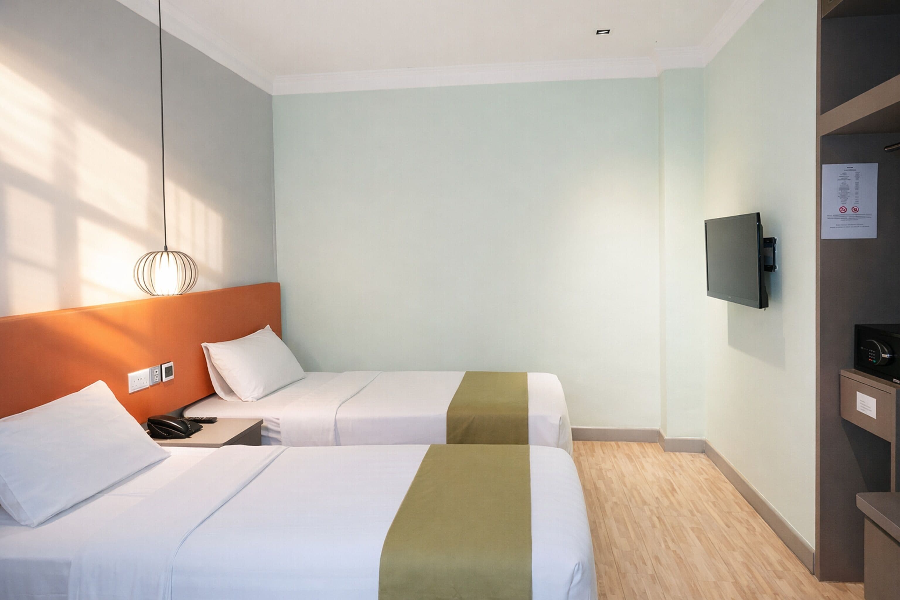 Superior Twin Room, No Windows | In-room safe, desk, laptop workspace, free WiFi