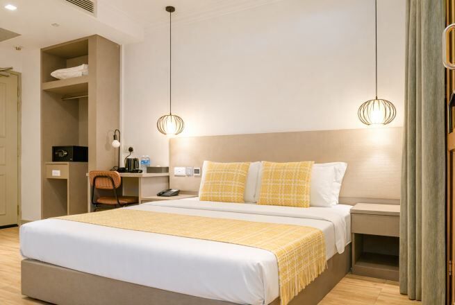 Coffres-forts dans les chambres, bureau