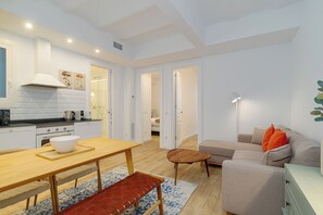 Interior - Welcome to our cozy apartment in Poblenou! You will love it because it's location, close to all the main interesting places in Barcelona and at the same time, away from the noise of the city. (Barcelona)