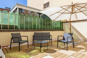 Suite Jacuzzi Sauna Terrace | Terrace/patio - Pier Capponi 17 Room & Suites (Florence)