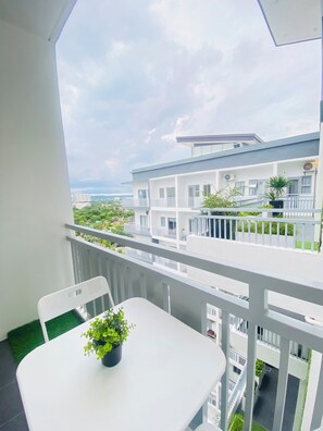 Comfort Studio, Balcony, Courtyard Area | Balcony view - WV Towers (Iloilo)