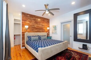 2 chambres, fer et planche à repasser, accès au Wi-Fi (inclus)