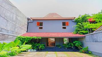 Voorkant van accommodatie