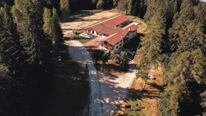 Aerial view - Forest Camp Val di Gresta (Ronzo-Chienis)