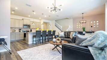 TV, DVD player, stereo, offices