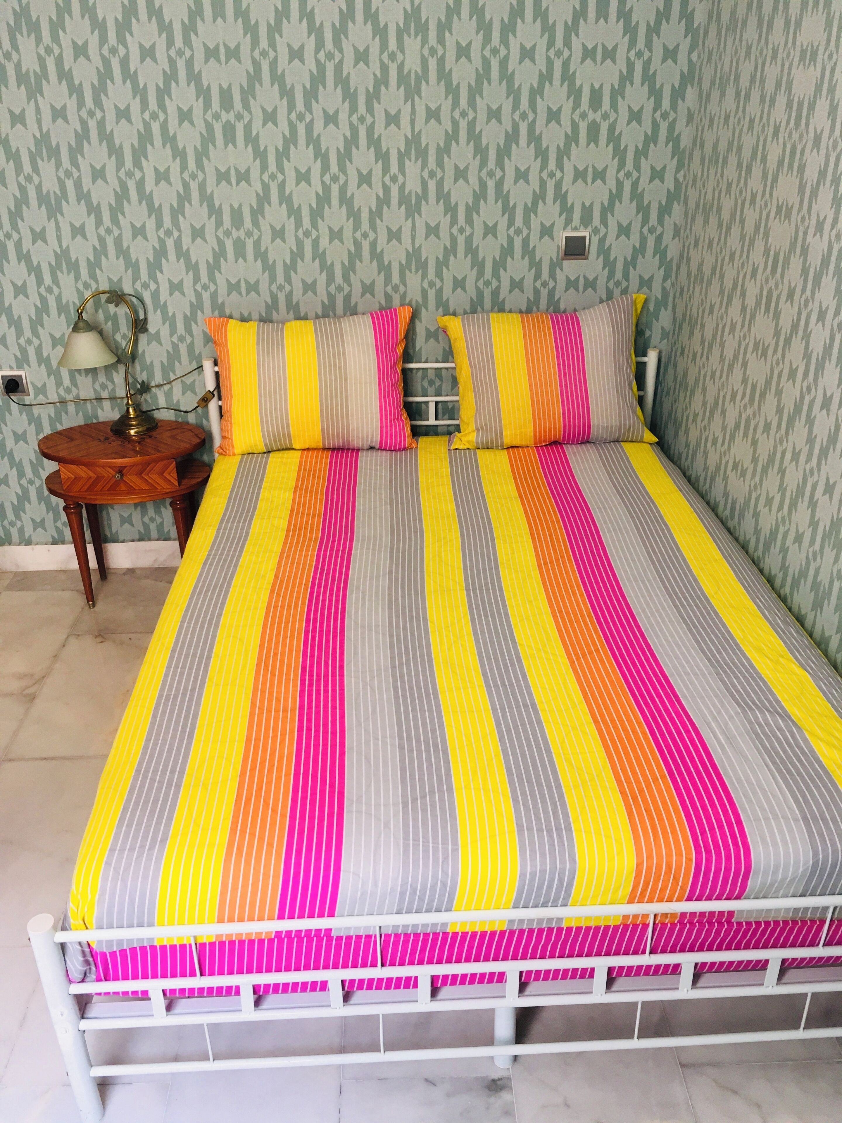 2 bedrooms, desk, free WiFi, bed sheets