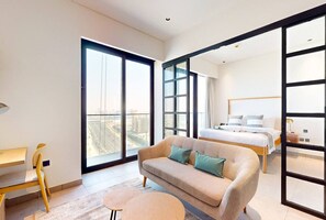 TV - Two Bedroom: Modern and Chic with Balcony (Jumeirah Village Triangle)