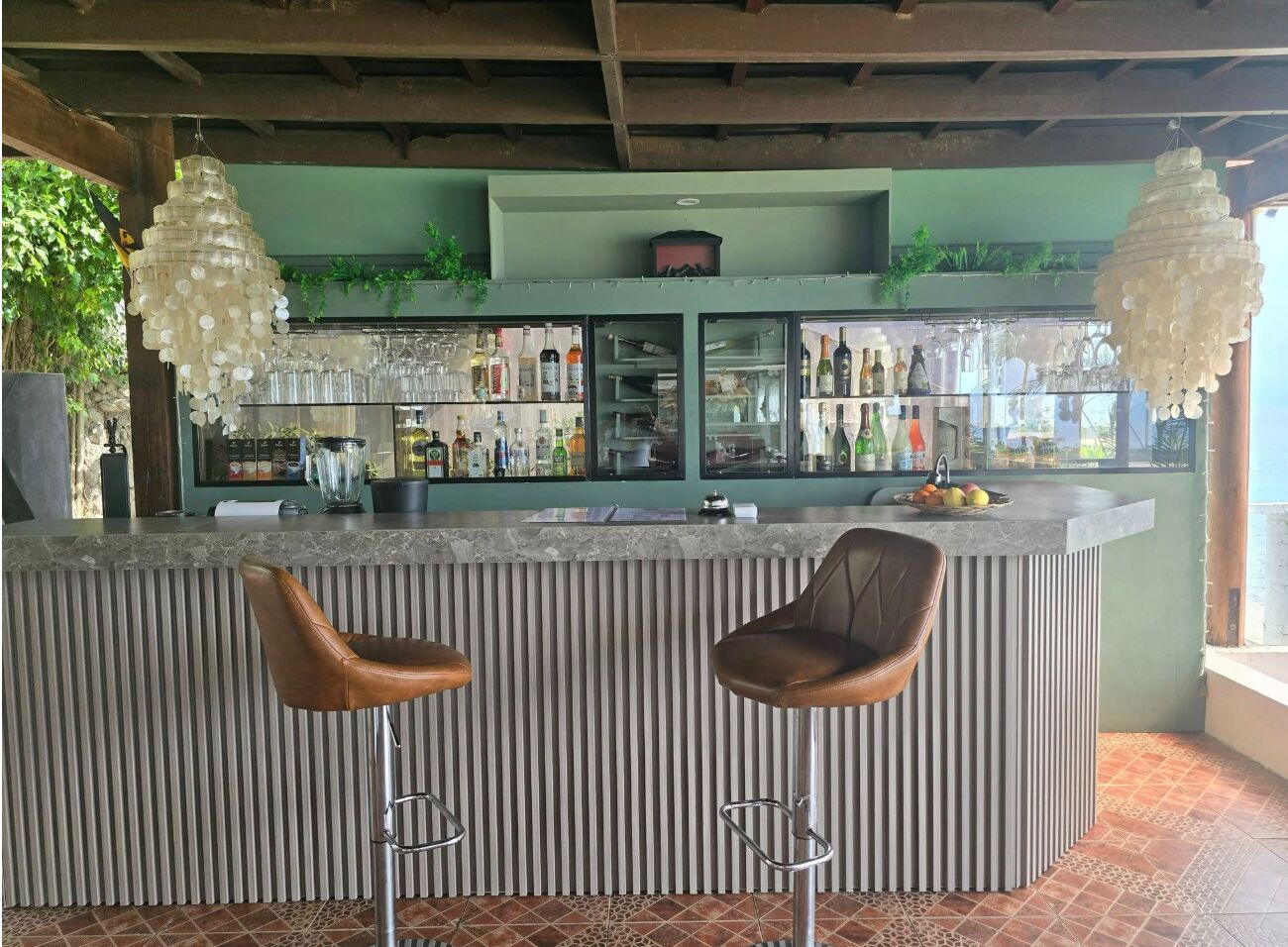 Bar (in der Unterkunft)