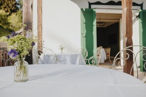 Terrace/patio - Villa Weiss (Attersee)