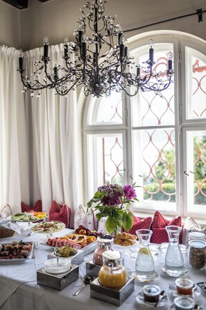 Petit déjeuner buffet compris tous les jours