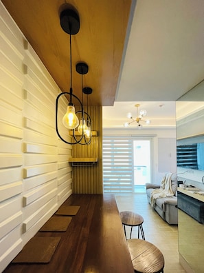 Family Studio, Non Smoking, Balcony | In-room dining - One Madison Towers (Iloilo)