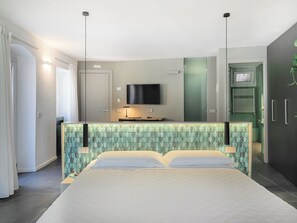 1 chambre, bureau, Wi-Fi, draps fournis