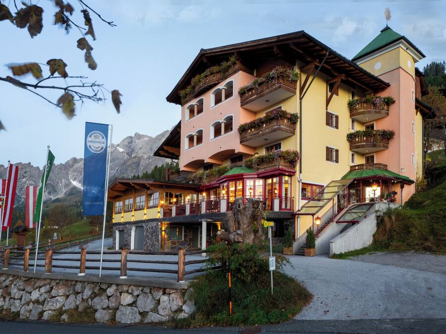 Fassade der Unterkunft