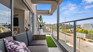 Terrace/patio - Martha Cove Retreat with Pool Access (Safety Beach)