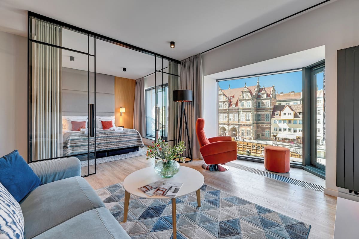 Apartamento superior | 2 quartos, roupas de cama antialérgicas, individualmente decorados
