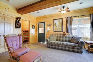 House (2 Bedrooms) | Interior - Rustic Wisconsin Cabin on Shawano Lake! (Cecil)