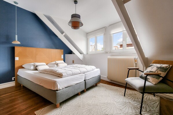 2 chambres, Wi-Fi gratuit