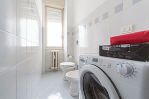 Lägenhet Comfort - 1 dubbelsäng med bäddsoffa - kök | Badrum