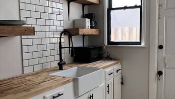 Microwave, oven, stovetop