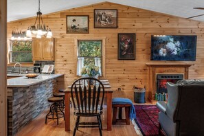 Interior - Private and Spacious Cabin with Hot Tub, Pool Table and Arcade (Cosby)