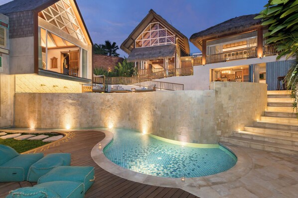 Exterior - 3-Bedroom Mediterranean-Style Villa in Canggu (Badung)