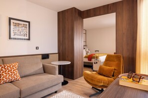 35-inch flat-screen TV with digital channels