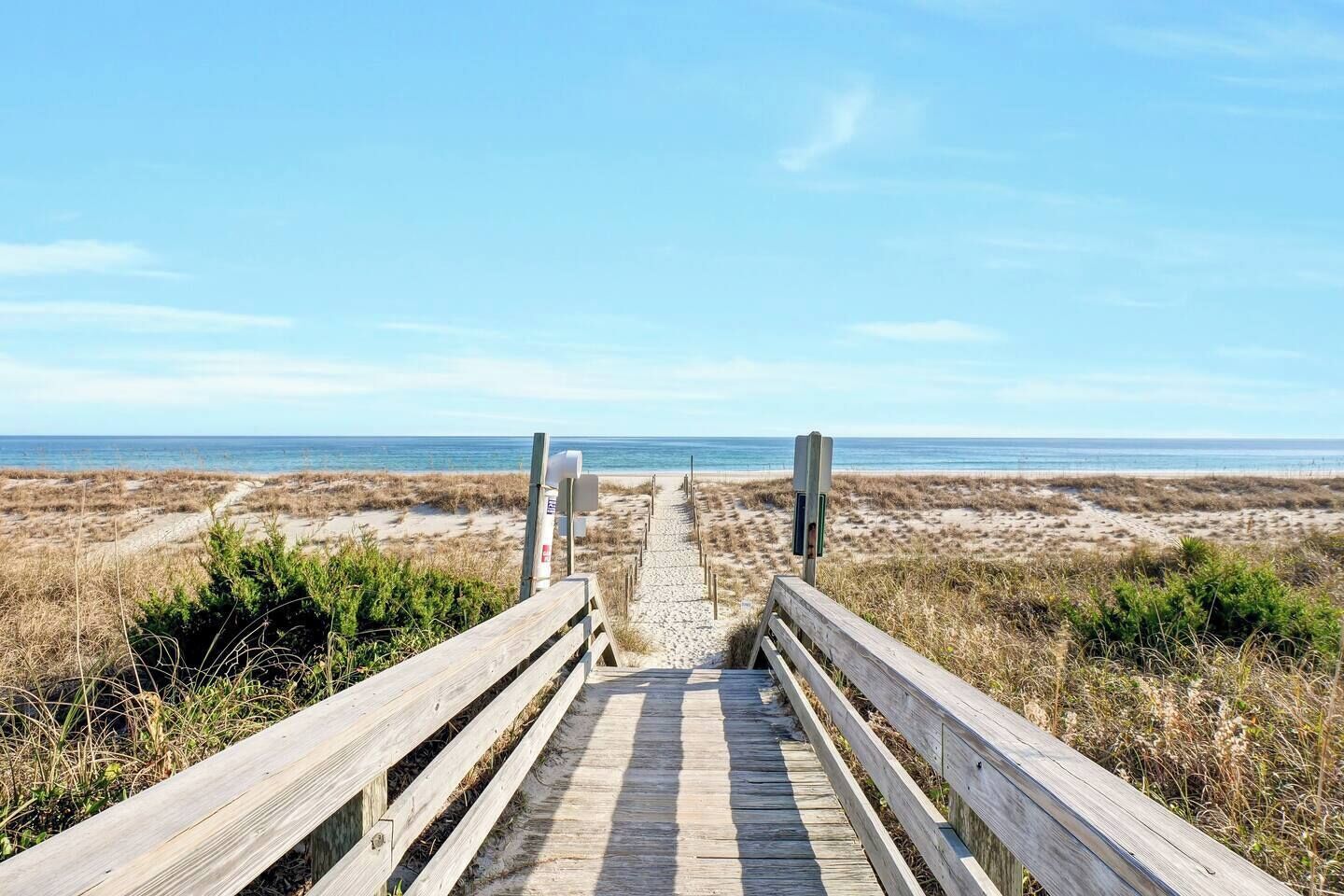 A 2 minute walk leads to miles of gorgeous beach! Very quiet and secluded area!