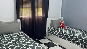 2 dormitorios y ropa de cama
