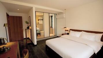 Habitación Elite doble | Ropa de cama de alta calidad y colchones viscoelásticos