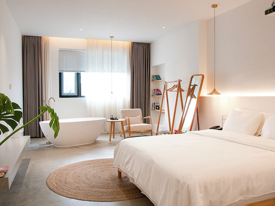 Senior Double Room | Premium bedding, memory foam beds, soundproofing, free WiFi