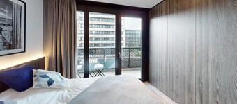 Bright & Contemporary 1 Bed Apartments with Terrace! Block E, Sonnentalstrasse
