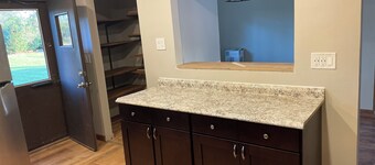 Charming remodeled 2-bedroom furnished home in safe, delightful Menomonee Falls