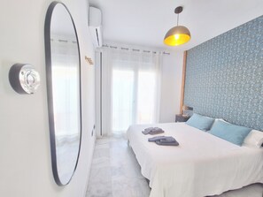 1 habitación, tabla de planchar con plancha, internet y ropa de cama 