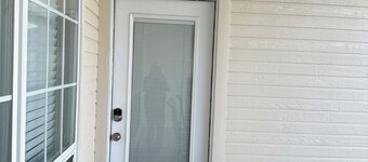 1-bedroom guest suite private entrance and private bathroom. No shared space!