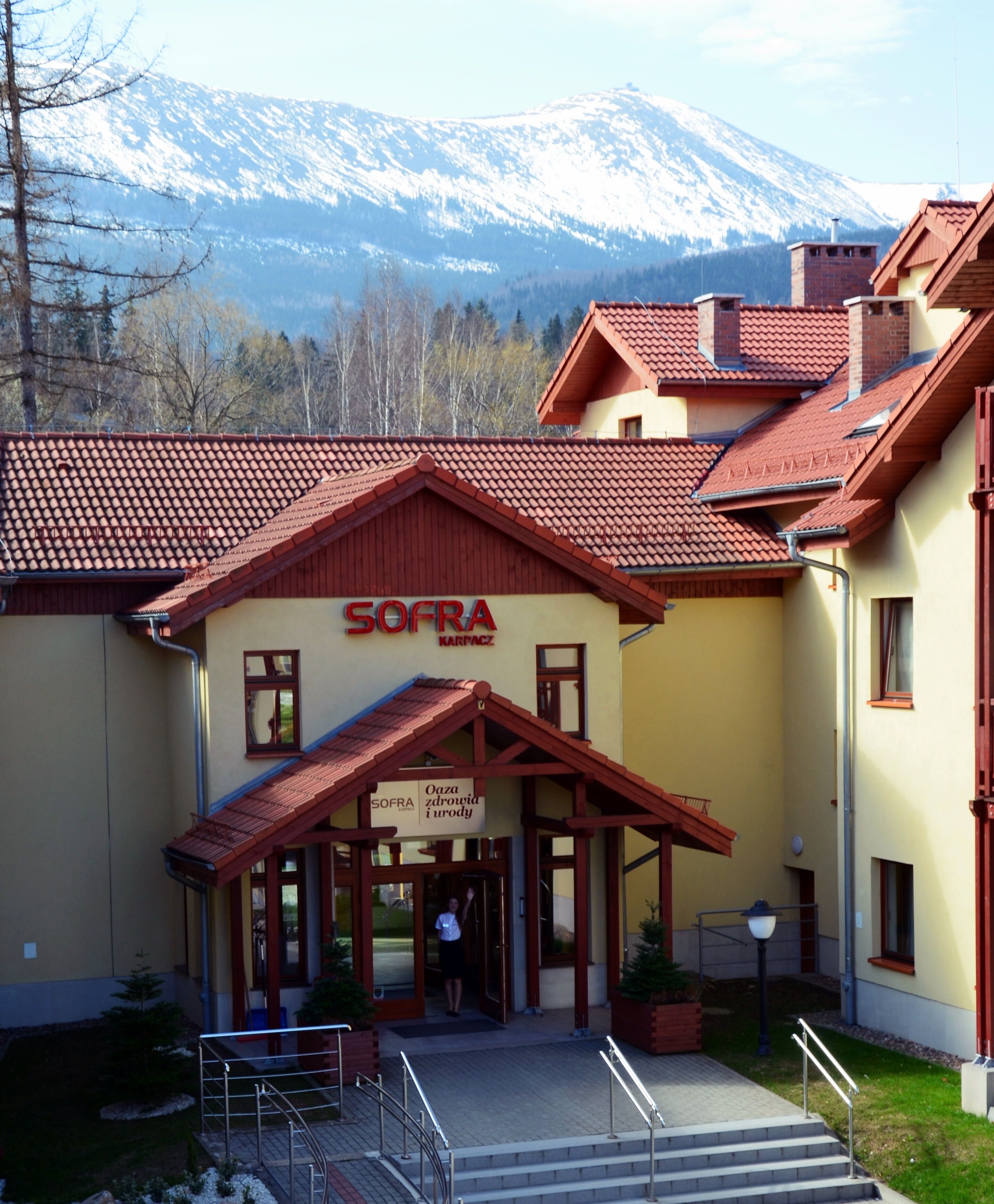 Fassade der Unterkunft