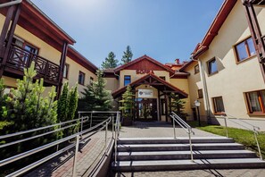 Façade de l’hébergement