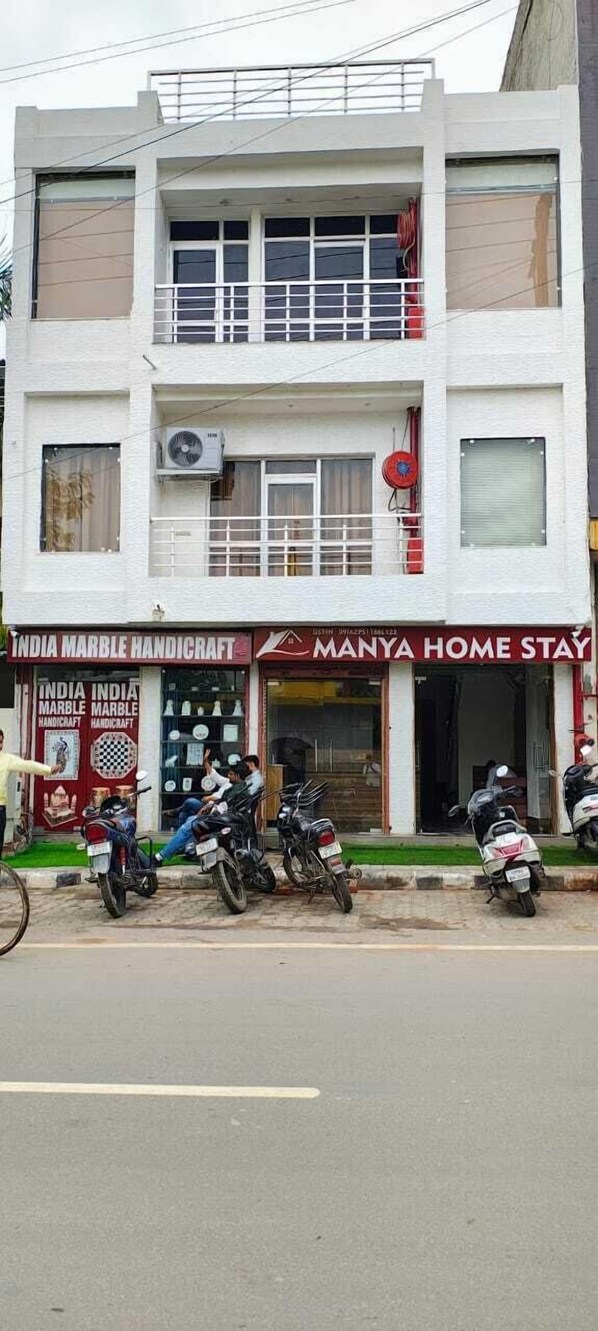 Front of property - manya home stay (Agra)