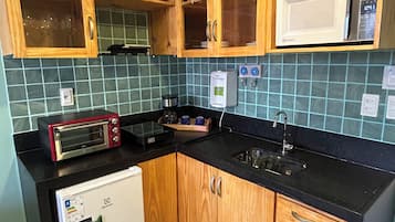 Apartment | Private kitchen | Mini-fridge, microwave, stovetop, blender