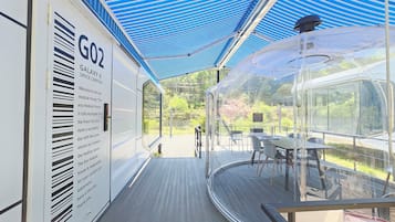 Family Twin Room, Mountain View | Teres/patio