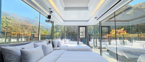 Hochwertige Bettwaren, Daunenbettdecken, Pillowtop-Betten