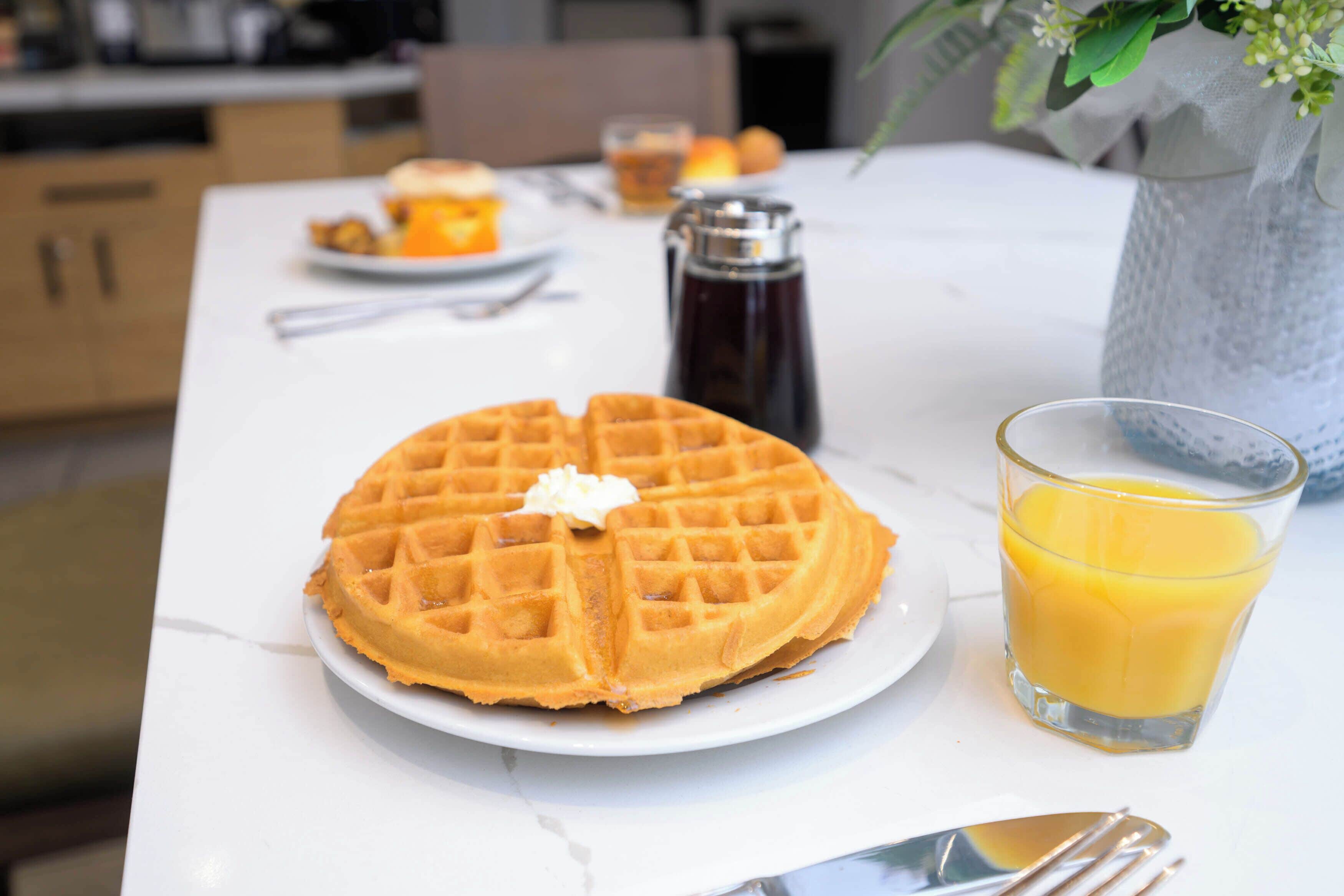 Frokostbuffé er inkludert hver dag