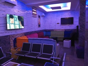 Lounge no saguão