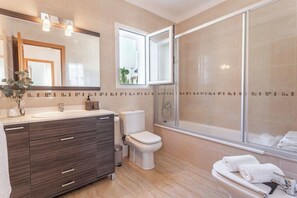 Shower, hair dryer