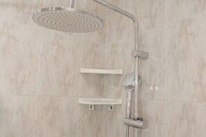 Shower, hair dryer