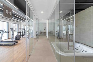 Fitness facility - Sscandinavian style appartment close to the beach (Estepona)