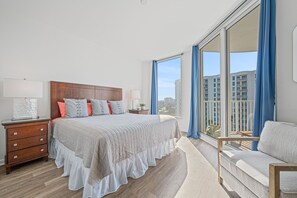 2 bedrooms, travel cot, WiFi, bed sheets